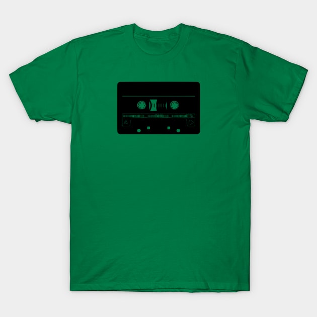 Audio Cassette Tape T-Shirt by The Busy Signal